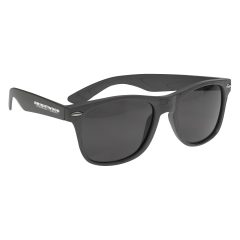 Designer Collection Woodtone Malibu Sunglasses - 6265_WOODGRA_Silkscreen