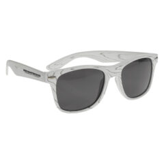 Designer Collection Woodtone Malibu Sunglasses - 6265_WOODWHT_Silkscreen
