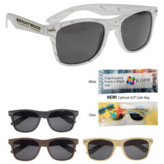 Designer Collection Woodtone Malibu Sunglasses - 6265_group