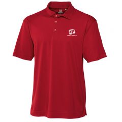 Cutter and Buck Men’s CB DryTec Genre Polo - CardinalRed