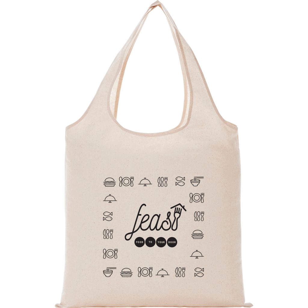 Grocery 5 oz Cotton Canvas Tote - download 11