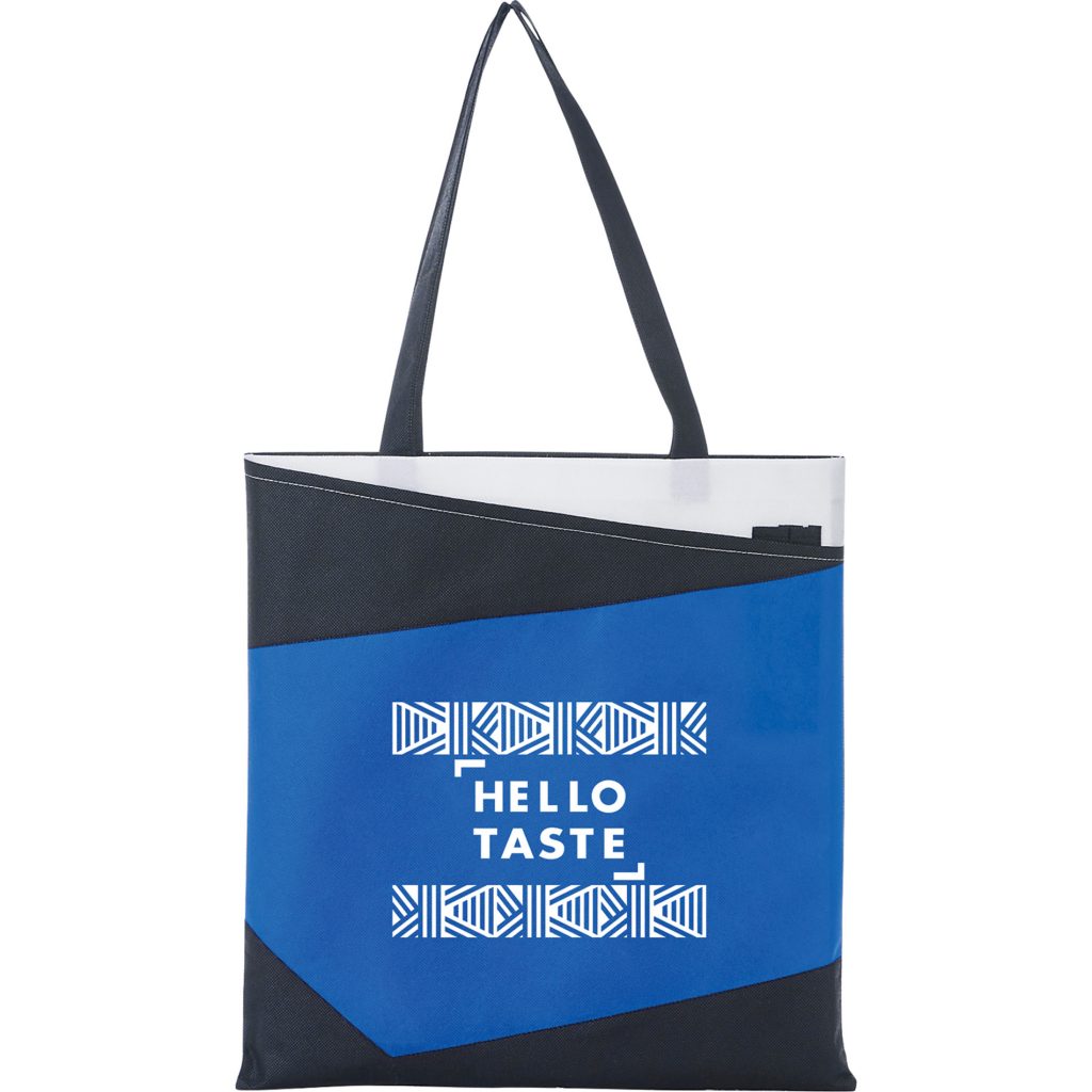 Color Angle Non-Woven Convention Tote - download 2