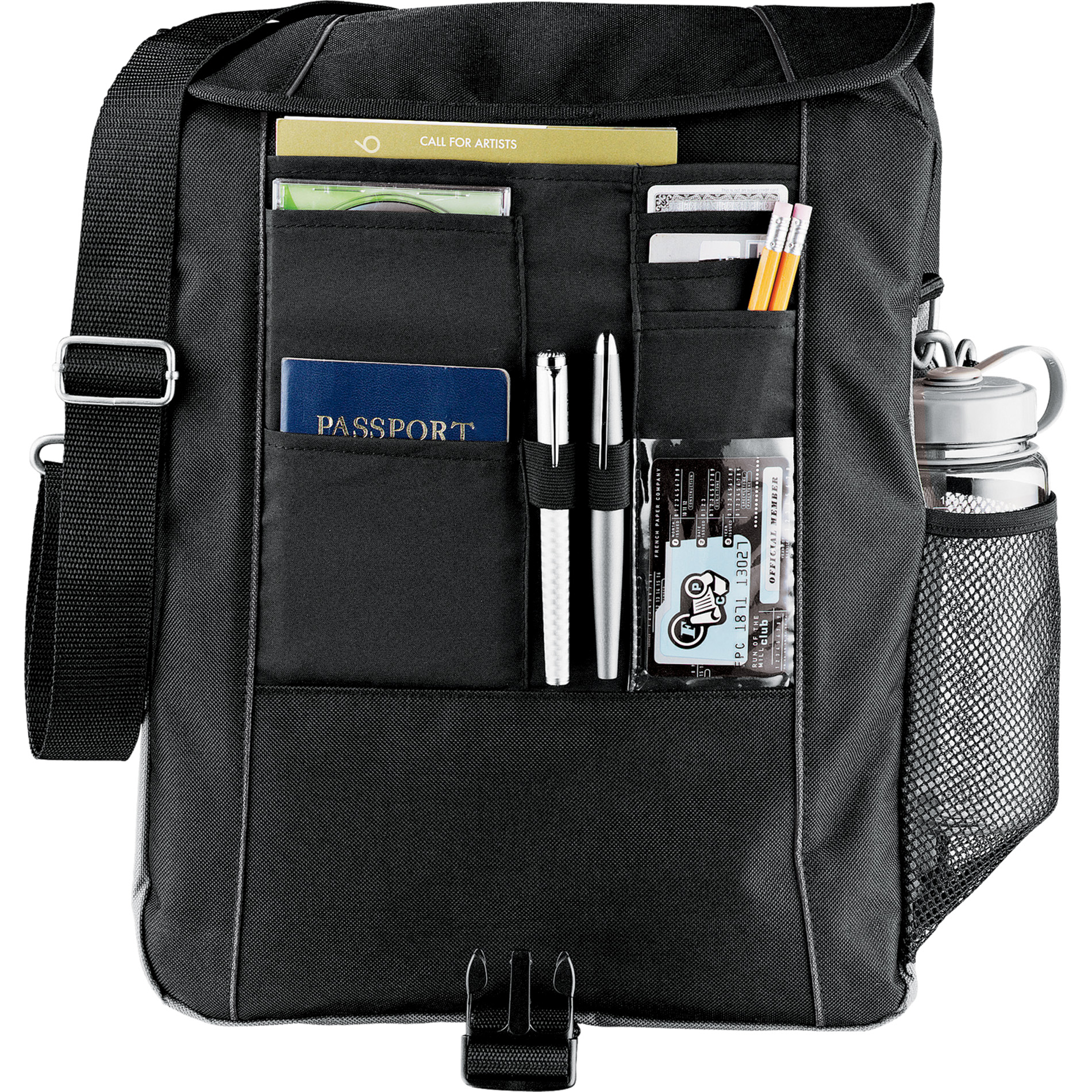 Verona Vertical 15" Computer Briefcase Show Your Logo