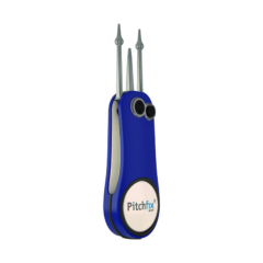 Pitchfix Fusion 2.5 Divot Tool with Custom Ball Marker - blue25