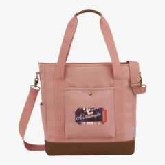 Field & Co. 16 oz. Cotton Canvas Commuter Tote - pink