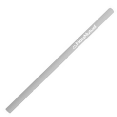 Silicone Reusable Straight Straw - Light Grey