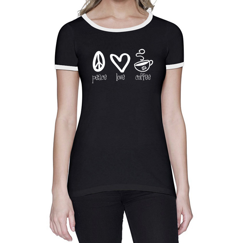 StarTee Ladies’ CVC Ringer T-Shirt - ST1431_02_z
