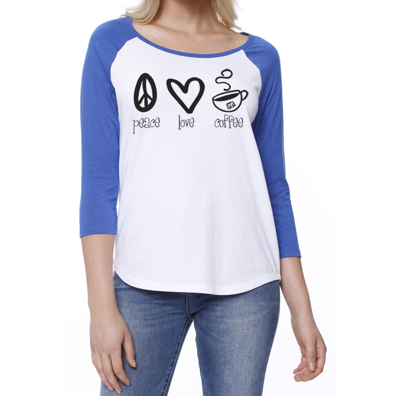 StarTee Ladies’ CVC Long-Sleeve Raglan T-Shirt - ST1475_23_z
