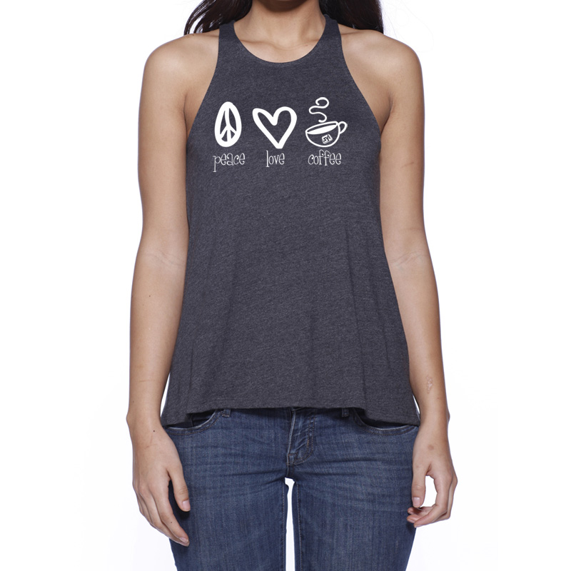 StarTee Ladies’ CVC Flared Tank Top - ST1484_04_z