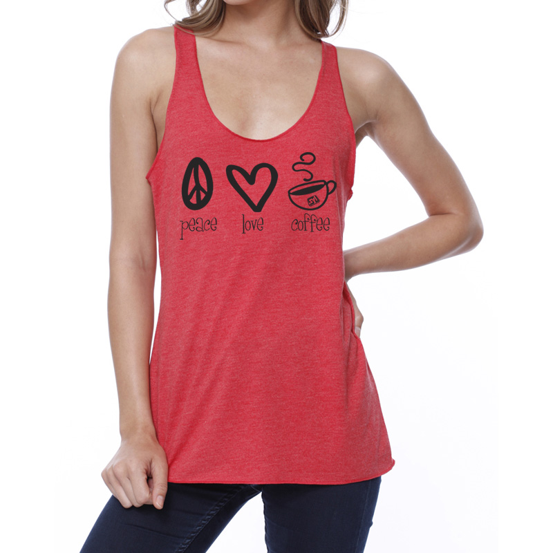 StarTee Ladies’ Triblend Racerback Tank - ST1582_17_z