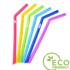 Silicone Reusable Bent Straw - bentstrawgroup