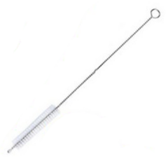 Silicone Reusable Straight Straw - cleaningbrush