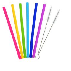 Silicone Reusable Straw – Straight - image