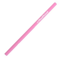 Silicone Reusable Straight Straw - pink