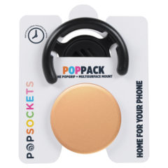 PopPack Aluminum Mobile Phone Accessory - popsocketmountalumgold02