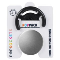 PopPack Aluminum Mobile Phone Accessory - popsocketmountalumspace-gry02