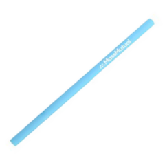 Silicone Reusable Straight Straw - straightbabyblue