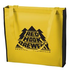 Color Combination Non-Woven Convention Tote - 1469026470_8355_Gold