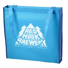 Color Combination Non-Woven Convention Tote - 1519317433_8355_sky_blue_blue
