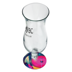 Footed Hurricane Vase Glass – 15 oz - 3616_3616_23475