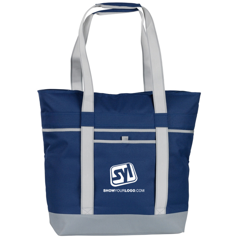 Jumbo 24 Can Cooler Tote Bag - Show Your Logo