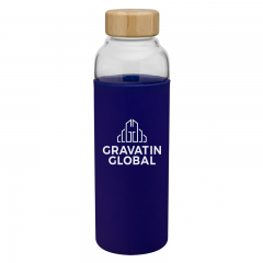 h2go bali Glass Water Bottle – 18 oz - 55382z0
