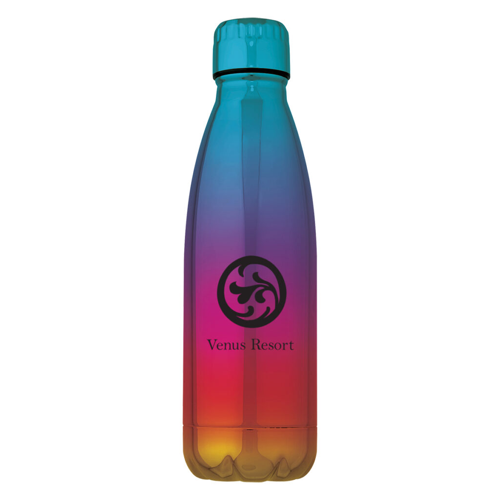 Verdi Stainless Steel Swiggy Bottle – 16 oz - 5657_RAINBOW_Horizontal_Silkscreen