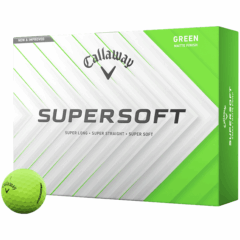 Callaway® Supersoft Golf Ball - Callaway Supersoft Golf Ball 8211 Matte Green