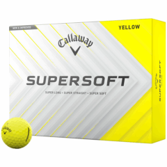 Callaway® Supersoft Golf Ball - Callaway Supersoft Golf Ball 8211 Yellow