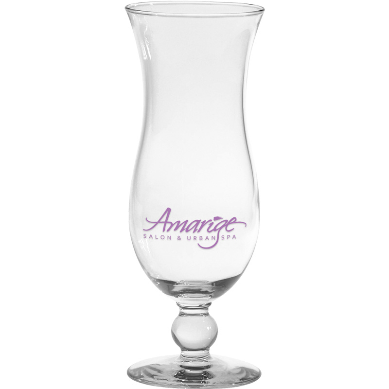 Footed Hurricane Vase Glass – 15 oz - Glass