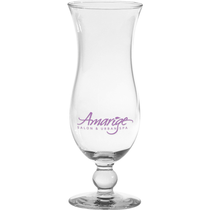 Footed Hurricane Glass – 15 oz - Glass