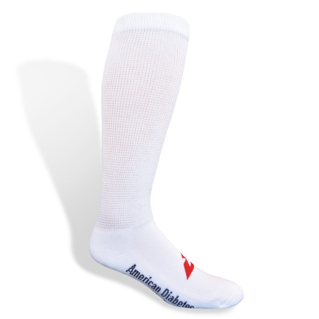 Non-Binding Knee High Moisture Wicking Sock - S372