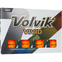 Volvik Vivid Golf Ball - VIVID_ORANGE