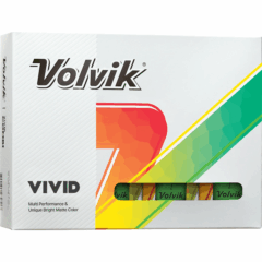 Volvik Vivid Golf Ball - Volvik Vivid Golf Ball 8211 Green