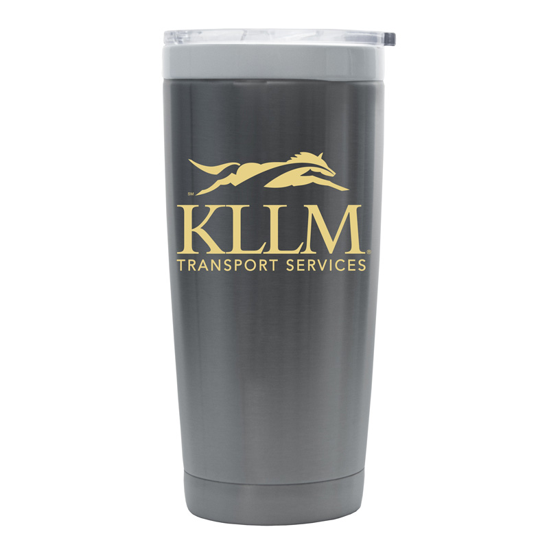 CeramiSteel Double Wall Vacuum Insulated Tumbler – 22 oz - ceramisteel_lil_boss_22_oz_silver