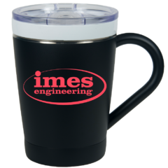 CeramiSteel Vacuum Insulated Coffee Mug – 12 oz - ceramisteelmugblack