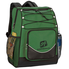 Backpack 20 Can Cooler - coolerbackpackgreen