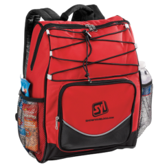 Backpack 20 Can Cooler - coolerbackpackred