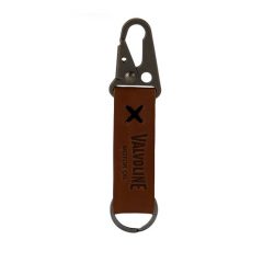 Busker Leather Keychain with Antique Nickel Carabiner - db_file_img_20578_620x519