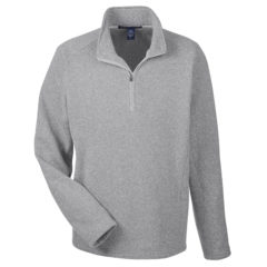 Devon & Jones Adult Bristol Sweater Fleece Quarter-Zip - dg792_46_z_prod