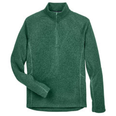 Devon & Jones Adult Bristol Sweater Fleece Quarter-Zip - dg792_71_z_FF