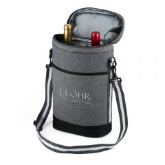 Paso Robles Wine Bottle Cooler Bag - fb8160-heather-gray_2