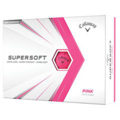 Callaway Supersoft Golf Ball - pink
