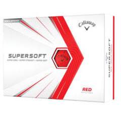 Callaway Supersoft Golf Ball - red