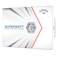 Callaway Supersoft Golf Ball - white