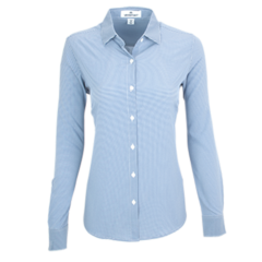 Women’s Vansport™ Sandhill Dress Shirt - 1251_Light_Blue_White_front