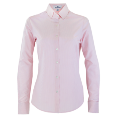 Women’s Vansport™ Sandhill Dress Shirt - 1251_Pink_White_front