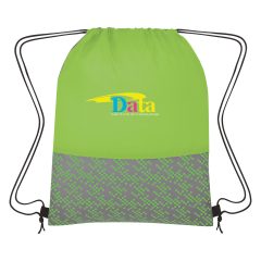 Bitmap Drawstring Backpack - 3196_LIM_Colorbrite