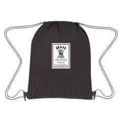 Connect the Dots Non-Woven Drawstring Backpack