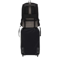 Midtown Anti-theft Laptop Backpack - A4798 8211 Luggage Strap in use